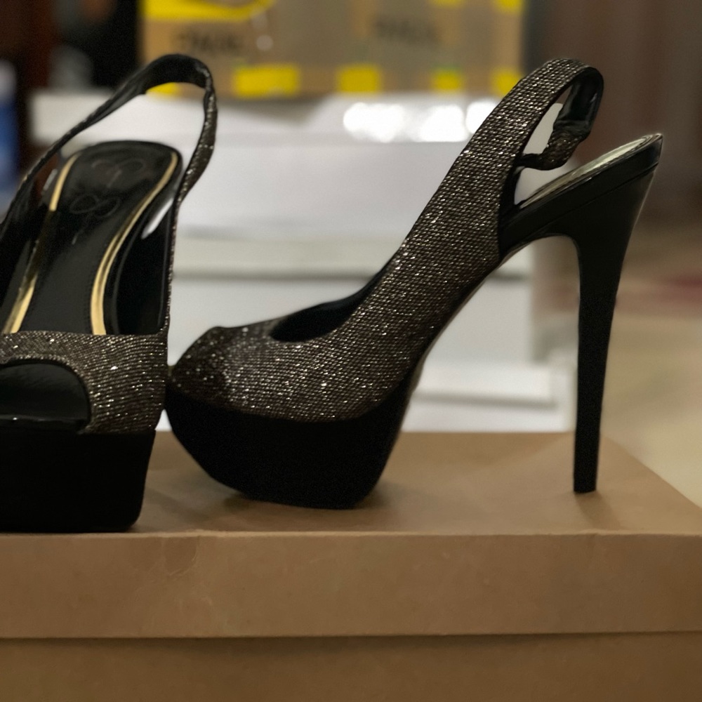 Jessica Simpson Halie Peep Toe Pumps